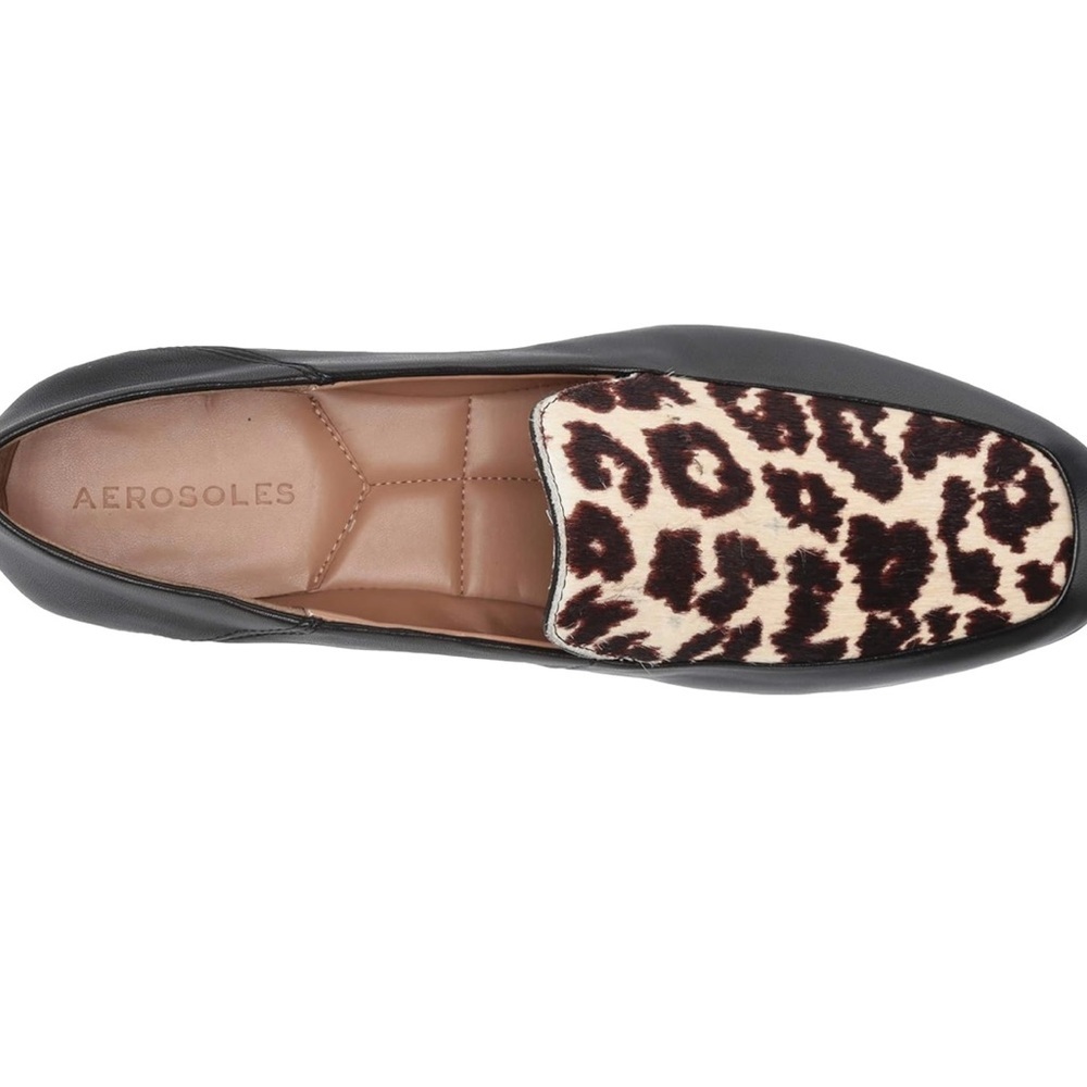 Aerosoles Women's Black and Brown Loafers McKenna